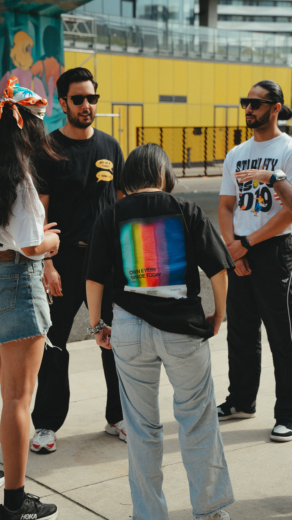 Own Every Shade - Unisex premium heavyweight tee- Black
