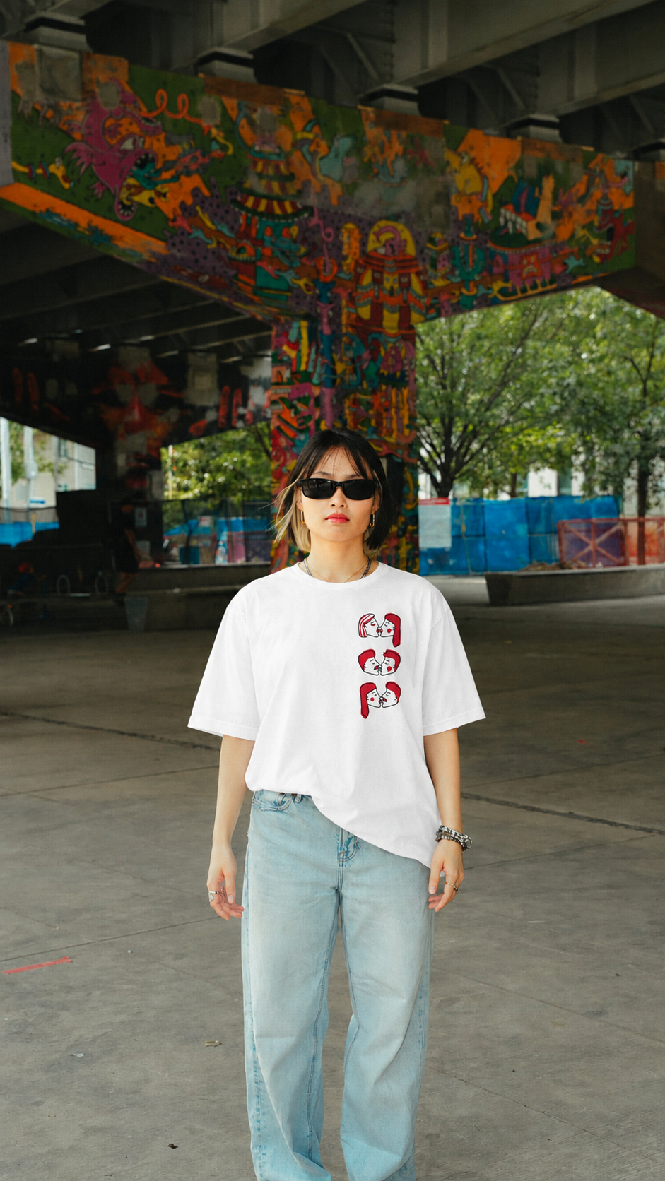 Own Every Shade - Unisex premium heavyweight tee- White
