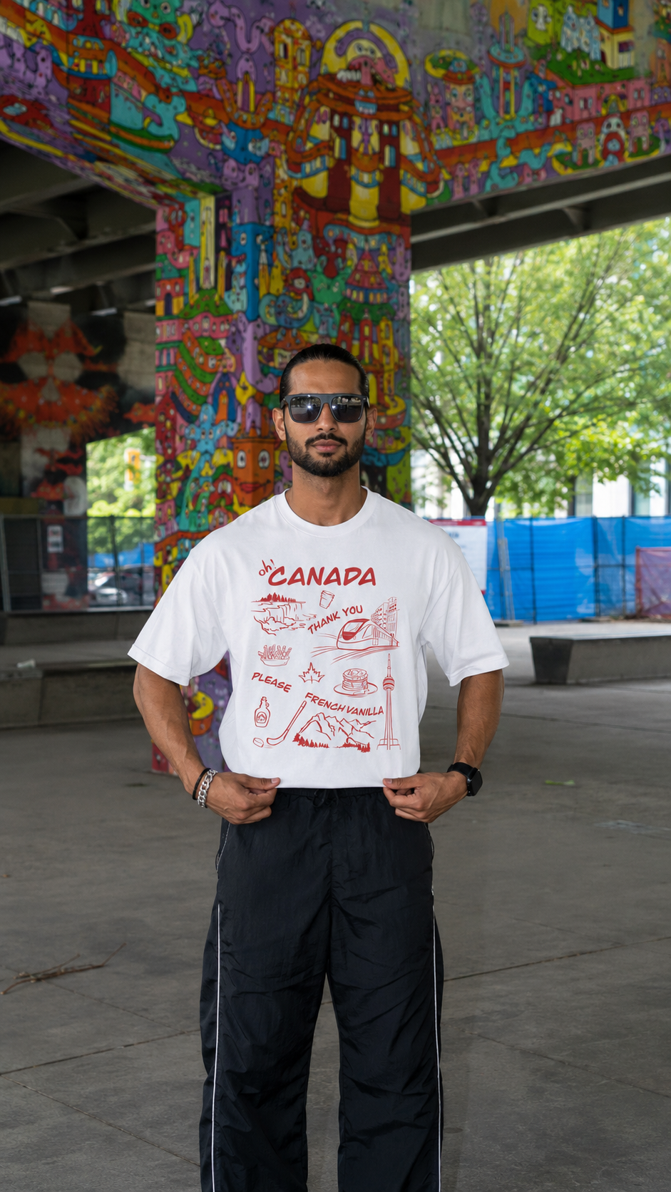 Oh Canada! True North T-Shirt Unisex - White