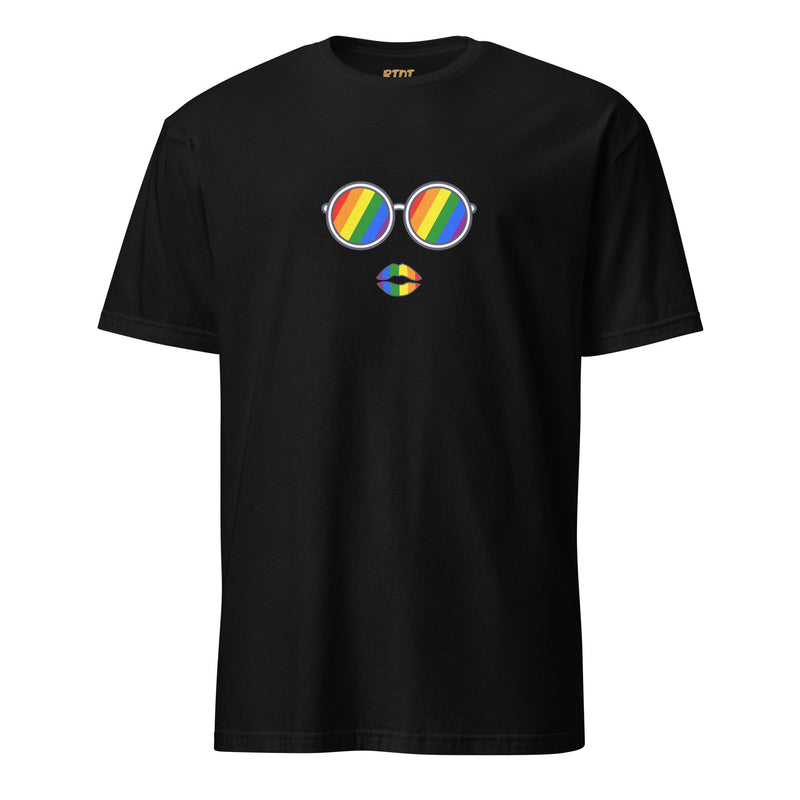 Love Always Wins Back - Unisex premium heavyweight tee - Black - thebtdtstore